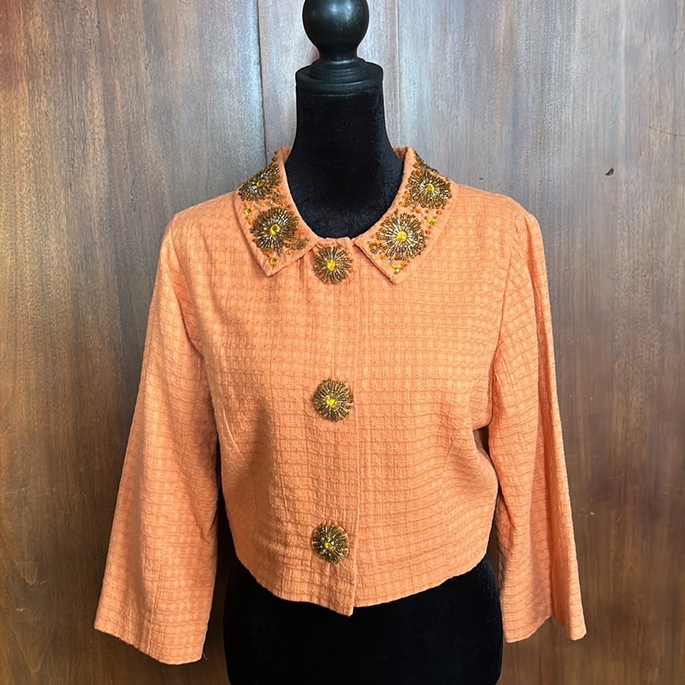 Vintage Jacket with Bejeweled Trim, Plenty by Tracy Reese 10